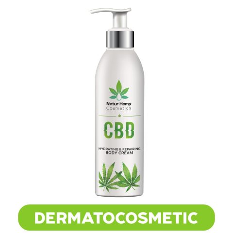 CBD - CREMA DE CORP HIDRATANTA SI REPARATOARE 250ML