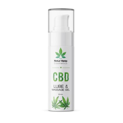 CBD - GEL PENTRU MASAJ ȘI LUBREFIERE 50 ML