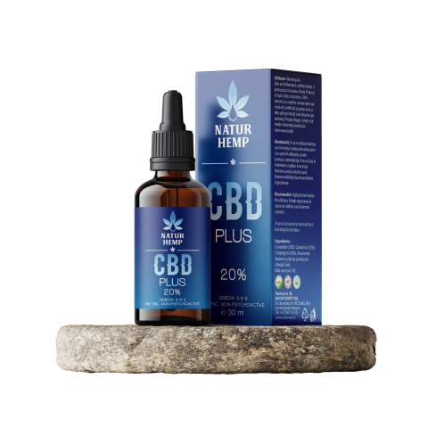 NATUR HEMP, CBD PLUS 20%, 30 ML